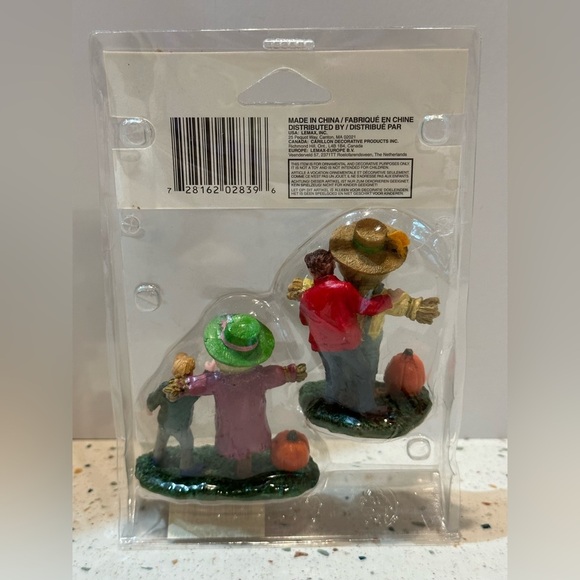 Halloween Village‎ Accessories Set Scarecrow Pumpkins Ghost Lemax, Spooky Hollow - Picture 16 of 16